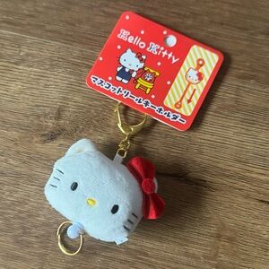 HELLO KITTY-Imported (NWT) Plush Stretch Keychain